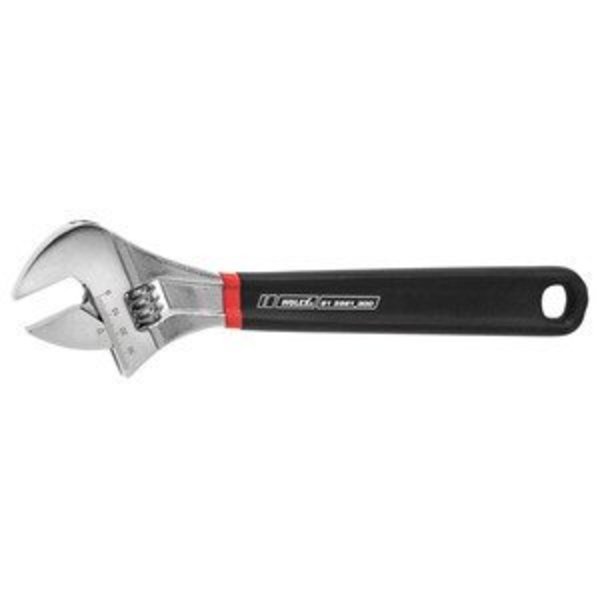 Holex Adjustable Wrench with Coated Handle, Overall Length: 200 mm 813961 200